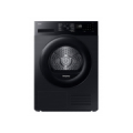  Samsung Dryer DV90DG52A0ABLE, black, SpaceMax, Higiene care, 9kg, A+++, heat pump, Black DV90DG52A0ABLE