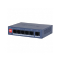 PoE switch 100Mbps 4+2G uplink CS4006-4ET2GT-36