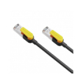 Cable Cat7 S/STP, 1m, black