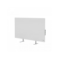 AENO Premium Eco Smart Heater, 700W, Tempered glass, Infrared+convection heating type, Led display Plug type: Europe (E/F type), WHITE AGH0003S