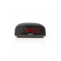 Nedis digitālais radio modinātājs, melns