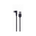 CABLE USB2 TO USB-C ANGLED/CC-USB2-AMCML-0.2M GEMBIRD