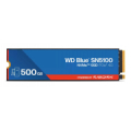 SSD|SANDISK|300xTBW rating|MTBF 1750000 h|Read speed 6600 MB/s|Write speed 5600 MB/s|NVMe Yes|PCI Express 4.0|M.2|500 GB|POWERED BY SANDISK|Blue SN5100|WDS500G5B0E-00CPE0