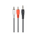CABLE AUDIO 3.5MM TO 2RCA 5M/CCA-458-5M GEMBIRD