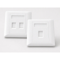 ElectroBase ® 86 tipa 1 porta priekšējā plāksne, balta