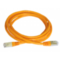 ElectroBase ® Patch cord | Patch Kabelis | Patch cable | 2m | CAT5E | UTP | 200 cm | ElectroBase ® | Oranžs
