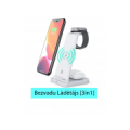 ElectroBase ® Bezvadu lādētājs [3in1] Apple telefoniem, Airpods austiņām un iWatch pulksteņiem.