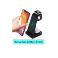 ElectroBase ® Bezvadu lādētājs [3in1] Apple telefoniem, Airpods austiņām un iWatch pulksteņiem.