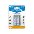 everActive™ R06/AA akumulatori 1.2V everActive Silver line Ni-MH 2000 mAh iepakojumā 2 gb.
