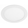 Bousval Électrique™ LED Round panel Plastic 18W 3000K 100lm/w 220x36 with built in Driver