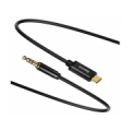 BASEUS Baseus Audio cable USB-C to mini jack 3,5mm, 1.2m (Black) CAM01-01