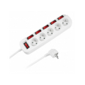 REBEL ™ Pagarinātājs 1.5m | 5+1 slēdzis | 5 rozetes | 16A | 3680W | Kabelis 3x1.5mm