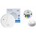 Qoltec ® Autonoms dūmu sensors PNI A437, skaņas un gaismas trauksme, 85 dB, balts