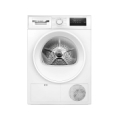  BOSCH Dryer WTH85V0MSN, 8kg, Energy class E, Heat Pump, White WTH85V0MSN
