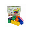 Gerardo's Toys mīksto klucīšu komplekts, 10 gab.