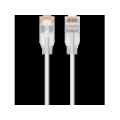 Ubiquiti UACC-Cable-Patch-EL-0.15M-W-24 Nano-thin patch cable with 2.5 GbE and PoE++ support designed to show Etherlighting™ effects, Translucent booted RJ45 for optimal Etherlighting™ brightness, Outer diameter 2.5 mm UACC-CABLE-PATCH-EL-0.15M-W-24