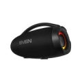 Portable speaker SVEN PS-375, black, power output 30+2x15W (RMS), TWS, Bluetooth, USB, lithium battery SV-023027