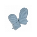 Lodger Mittens Merino vilnas bērnu cimdiņi, Blue Fogg, 0-12m