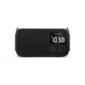 PHILIPS radio pulkstenis, melns