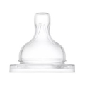 Philips Avent Pretkoliku barošanas pudeļu silikona knupīši, vidēja plūsma, 3M+ (2 gab.)