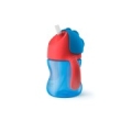 Philips Avent Krūzīte ar elastīgu salmiņu, 200 ml, 9M+, zila