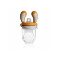 Kidsme Food Feeder bērna ēdināšanas ierīce cietiem produktiem (liels), Amber, no 6 mēn.