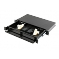ElectroBase ® 19' Teleskopic pach panel/ 24 ports FC connector port/ Simplex