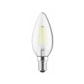 LED C35 Filament  4W  E14 3000K 400lm  220-240V LEDURO Spuldze