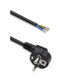 Qoltec ® 1.5m barošanas kabelis | SCHUKO CEE 7/7 (E/F) spraudnis | Cu varš | atizolēts un pielodēts | 3x0.75