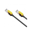 Cable Cat7 S/STP, 0.5m, black
