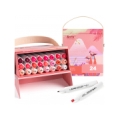 Double-sided Marker Pens ARRTX Alp, 24 Colours, red tone shade