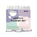 Acrylic Marker Pens ARRTX 30F, 30 Grey Colours