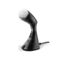 Philips 8000 Series Handheld Steamer with brush GC800/80 1600W, 230ml water tank, heated plate, 2-in-1 vertical and horizontal steaming function, Anti Calc Technology, Black and Silver