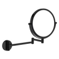 Cosmetic mirror on a movable arm - double-sided
