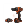 Black & Decker BDCDD186KB drill Keyless Black, Orange
