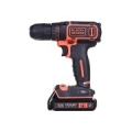Black & Decker BDCDC18 drill 650 RPM Black, Orange