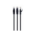 PATCH CABLE CAT6 UTP 0.25M/PP6U-0.25M/BK GEMBIRD