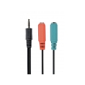 CABLE AUDIO 3.5MM 4-PIN TO/3.5MM S+MIC CCA-417 GEMBIRD