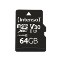MEMORY MICRO SDXC 64GB C10/W/ADAPTER 3433490 INTENSO