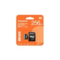 MEMORY MICRO SDXC 256GB W/AD./AUSDX256GUI3V30SA2-RA1 ADATA
