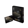 SSD|MSI|SPATIUM S270|960GB|SATA|3D NAND|Write speed 450 MBytes/sec|Read speed 500 MBytes/sec|2,5"|TBW 500 TB|MTBF 2000000 hours|S78-440P130-P83
