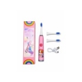 iLike   Kids W3 Electric Toothbrush (Battery-Powered) +3 attachments Pink