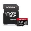 ADATA | AUSDX128GUI3V30SHA2-RA1 Memory Card | 128 GB | MicroSDXC | Flash memory class 10 | Adapter