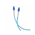 FOREVER 2in1 2xmicro zipper blue cable box