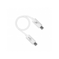 Emergency OTG charging cable for micro USB smartphones