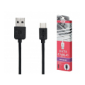 Cable USB REMAX - Light RC-006a - MicroUSB Type C 1m BLACK