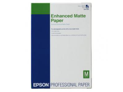 Epson Enhanced Matte Paper, DIN A3+, 192g/m², 100 Sheets