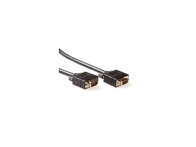 ACT Ultra High Performance VGA connection cable male-male with molded hoodsUltra High Performance VGA connection cable male-male with molded hoods