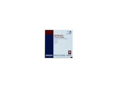 Epson Ultrasmooth Fine Art Paper, A3+, 325g/m², 25 Blatt