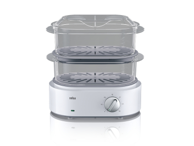 Braun FS 5100 steam cooker 2 basket(s) White Countertop 850 W
